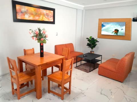 Nice mini apartment in the city centre with garage