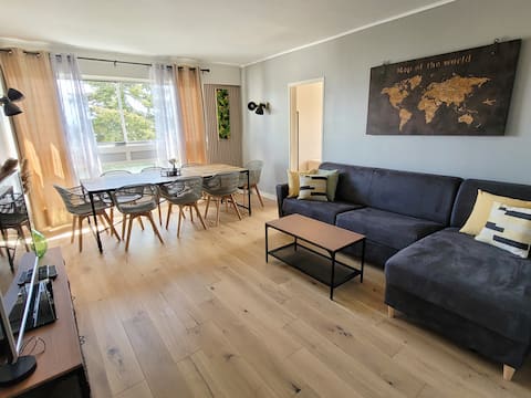 Magnificent and sunny with a sauna