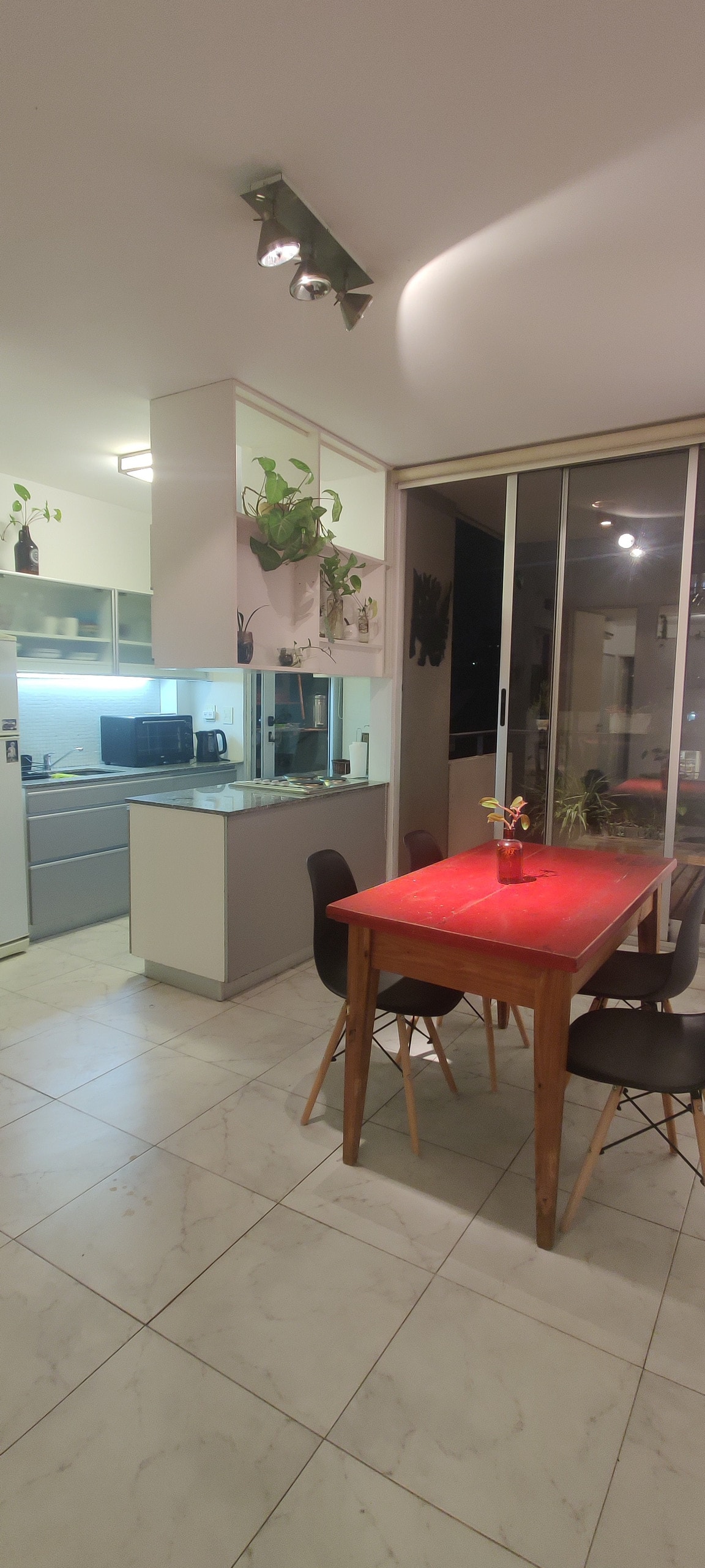 Apartment with balcony grill and terrace pool in Palermo Hollywood