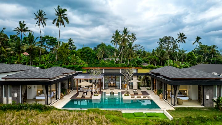 Leyanah Dreams 4br Villa Infinity Pool Nature View - 발리