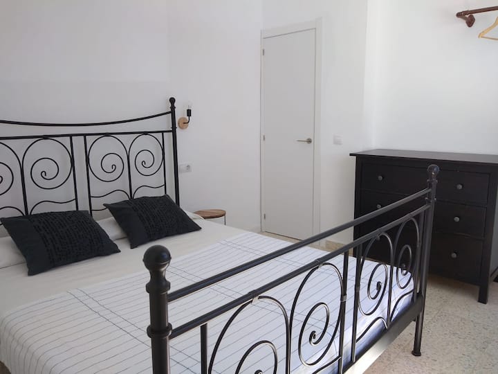 Chambre double avec un lit double 