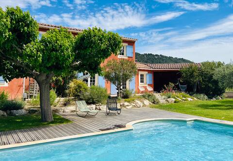 Ventoux - Avignon Villa 10-12 p. - Heated pool