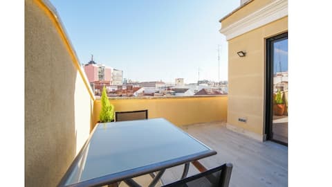 Top Airbnb: Magnificent luxury penthouse in the center en Moncloa Aravaca