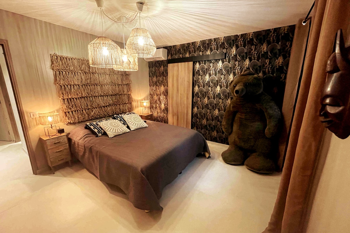 Habitación africana 