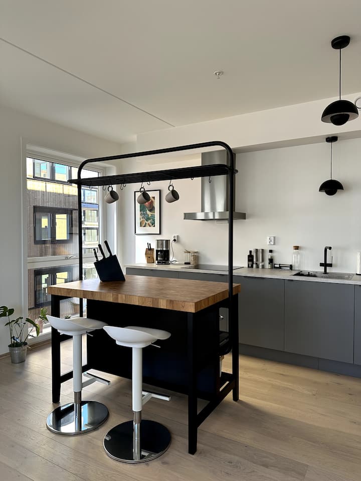 City Apartment With Rooftop Views - Oslo