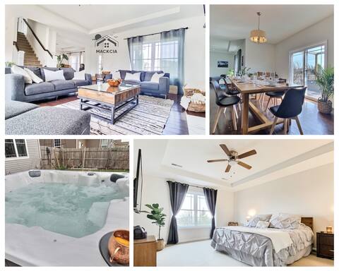 King Bed, Hot Tub, Trampoline, Pets Welcome FREE!