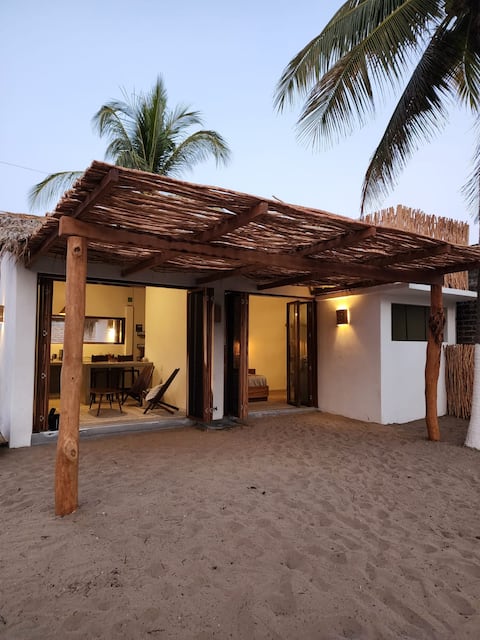 Private waterfront house