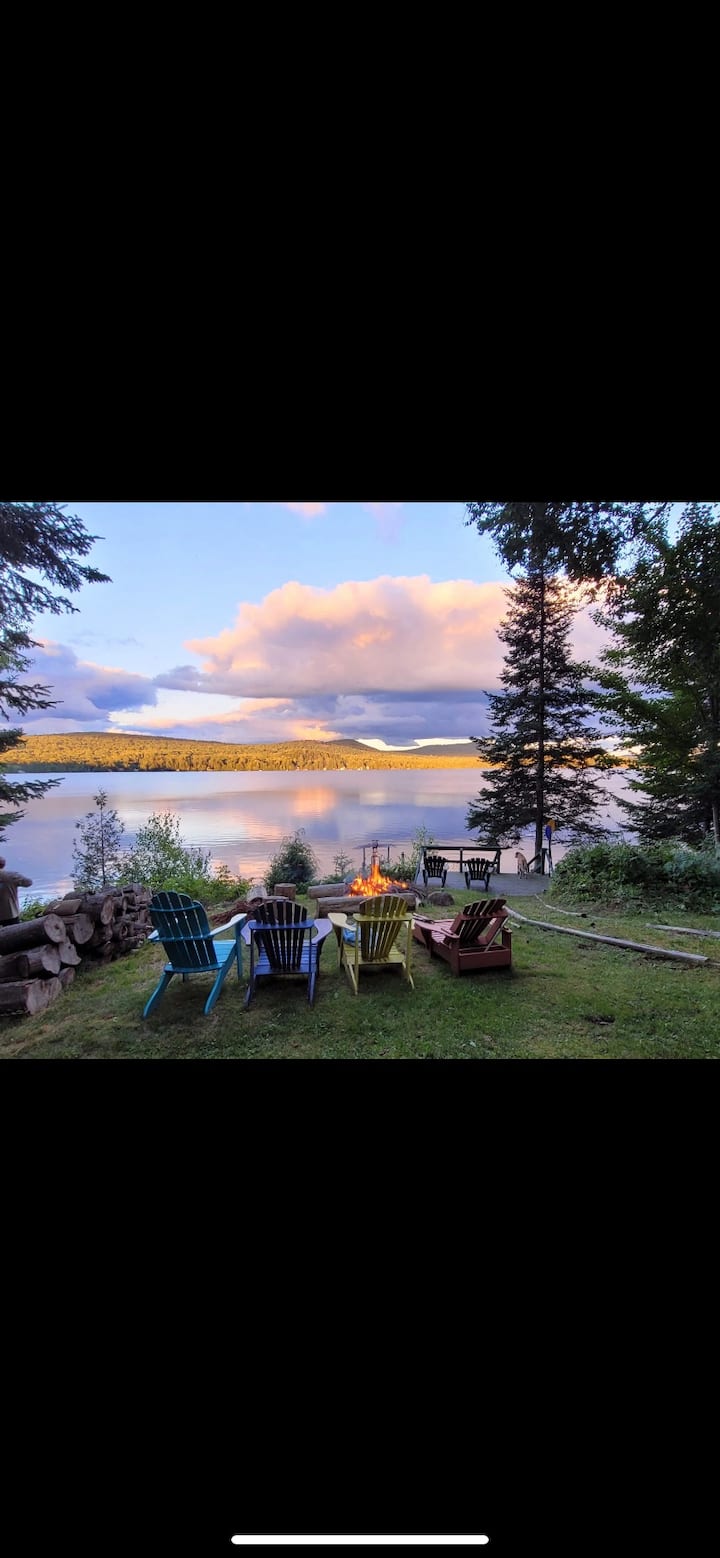 Lake house in the Adirondacks Cabins for Rent in Owls Head, New York