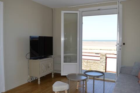 L'Estran - house on the seawall with sea view