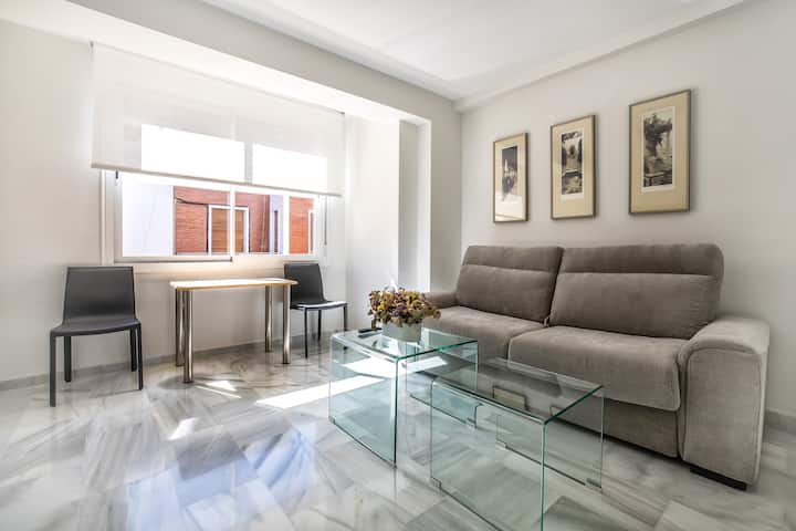 Salón con sofá cama.

Sala con sofá cama.