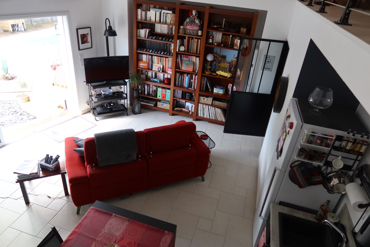 Top Airbnb: Small house with pool access and close to the beach in Pornichet