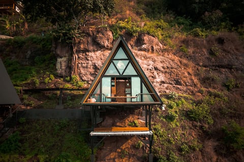 A-Frame Madera • Stunning Views • Tranquil Escape