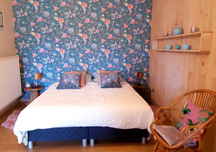 zona de dormitorio, cama que se puede separar en 2 camas de 1 persona