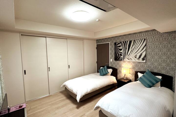 Close to Tsukiji and Ginza!#6ppl#Free WIFI