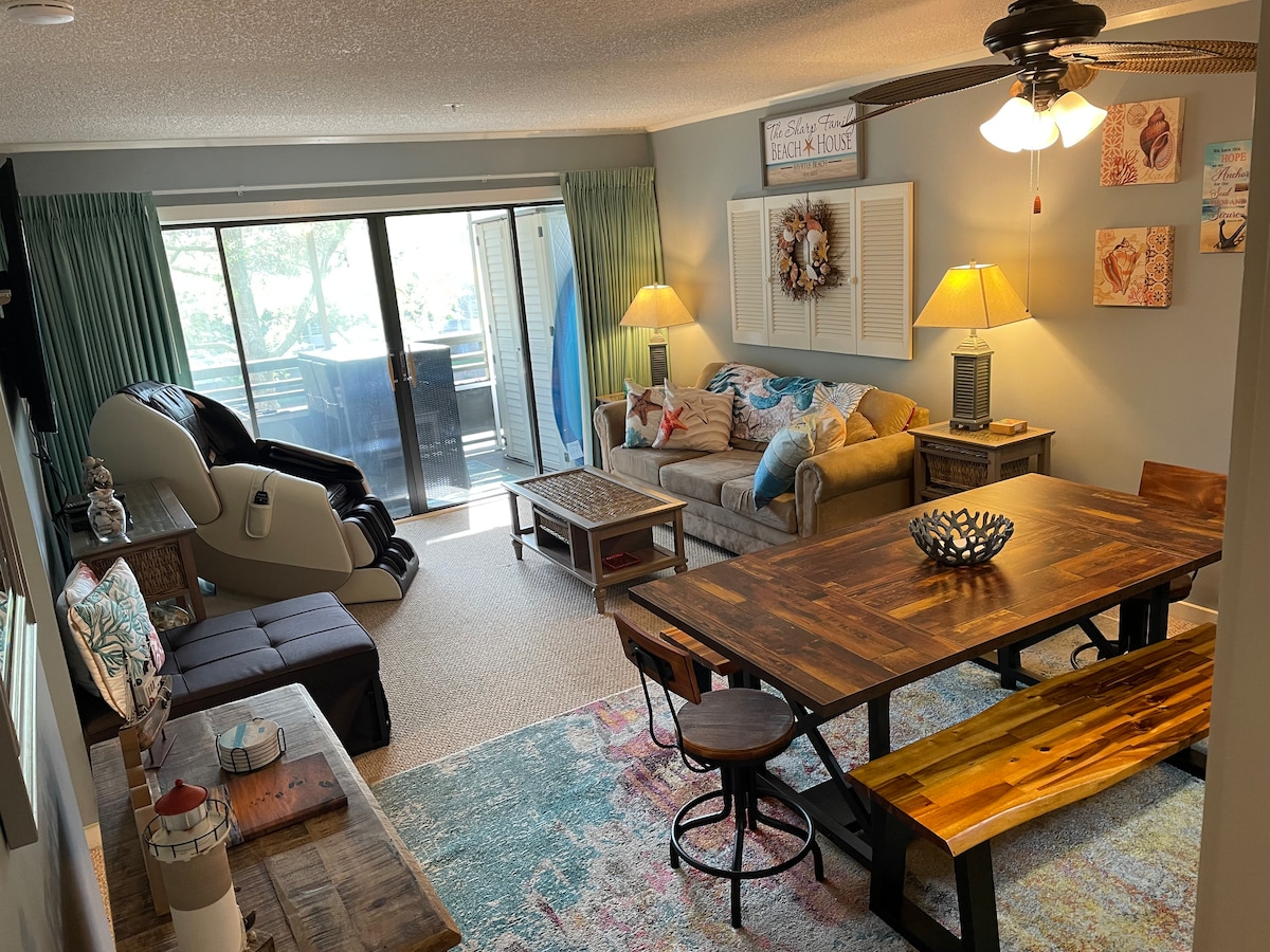 Enjoy our newly updated beach space