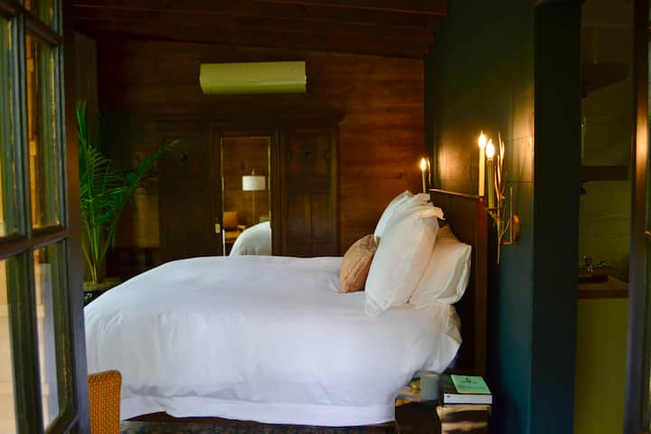 Lit king size moelleux