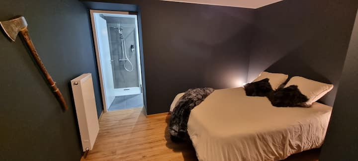 La Viking - lit en 140cm et salle de bain privative