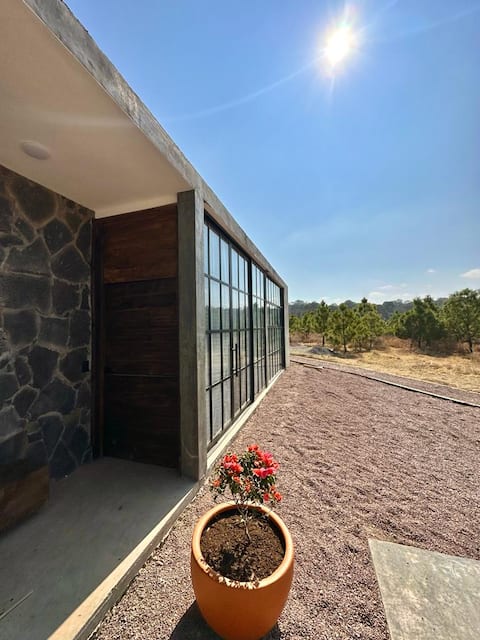 Country House with Fireplace "Encinos