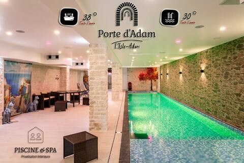 La Porte d 'Adam - SPA and Piscine Indoor Cinema