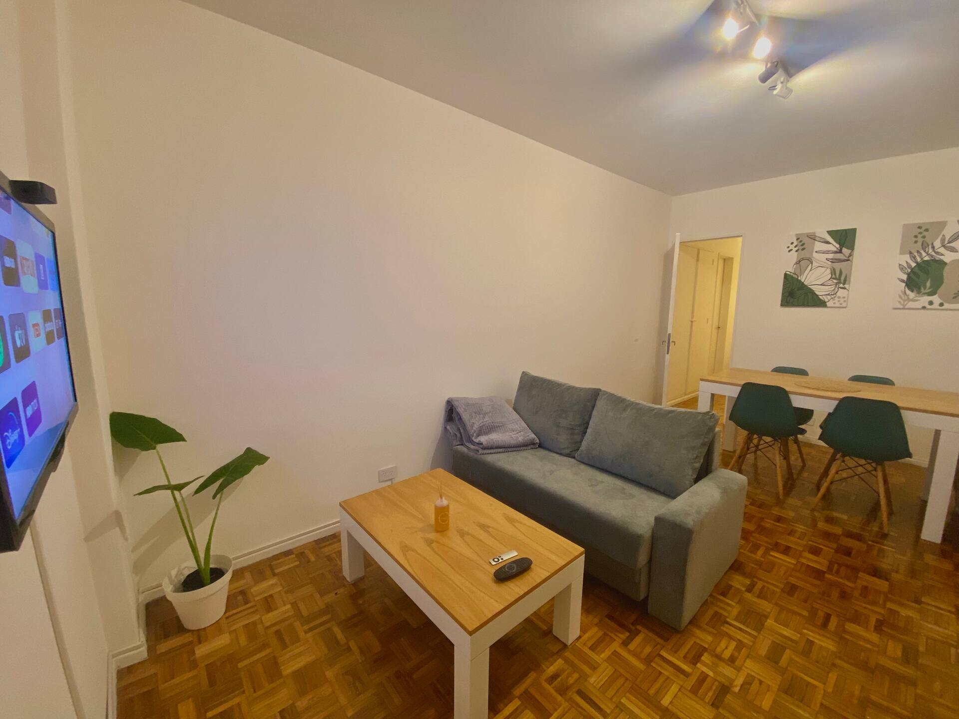 Departamento de 1 dormitorio en Recoleta