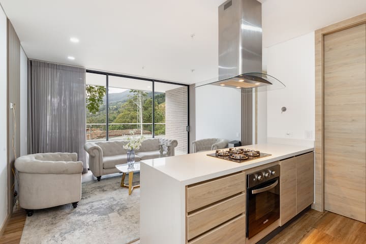 Entire home with 2 bedrooms in Envigado - Hermoso apartamento nuevo Medellín