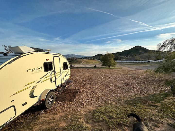 Trailer at Beautiful Ranch on PCT Campers/RVs for Rent in Agua Dulce