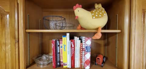 Margie's Coop on a Real Ozark Christmas Tree Farm