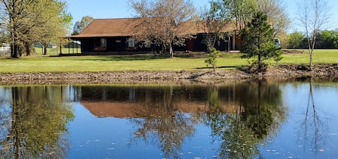 Margie's Coop on a Real Ozark Christmas Tree Farm