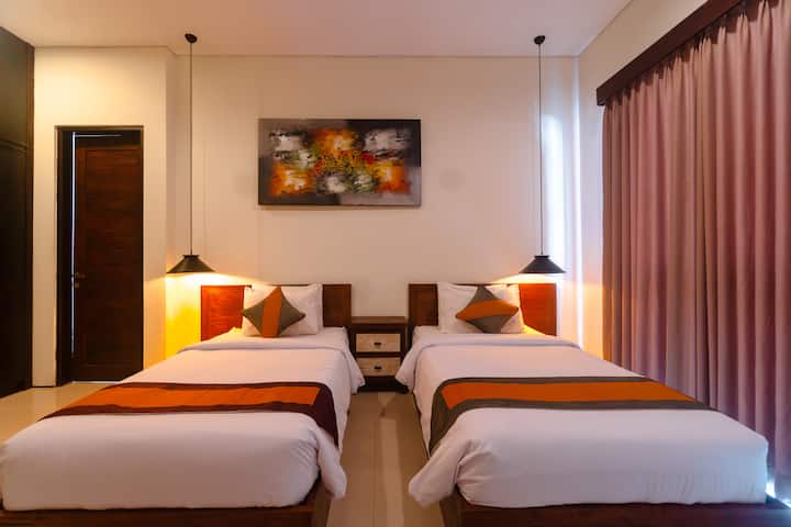 Villa C31 - Rregullimi i krevatit me dy krevate është gjithashtu i disponueshëm për qëndrimin tënd