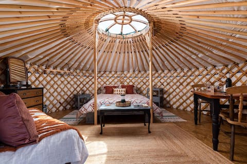 Top performing Airbnb: Cape Cornwall Yurt St Just in St. Just