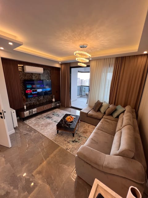 Top performing Airbnb: Luxury apartment with Seaview in Erdemli