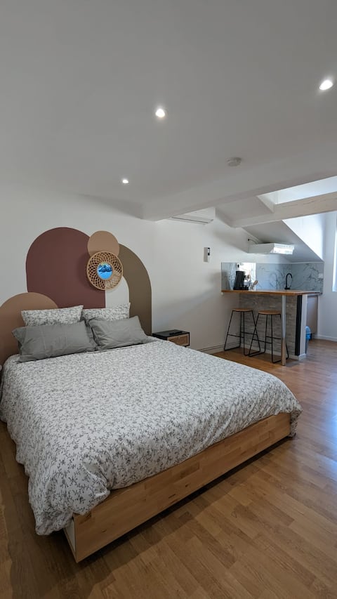 Lagasse 2 - Large Studio Agen Hyper Centre - Air Conditioning