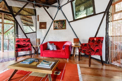 Anúncio popular: Waterfall Eco-cabin em águas Mornas