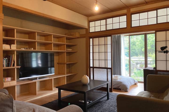 Living room with a peaceful and peaceful atmosphere