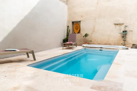 Beautiful village house with pool