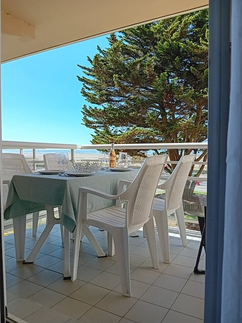 Propriété Airbnb réussie: Downtown apartment facing the sea à Saint Brevin Les Pins