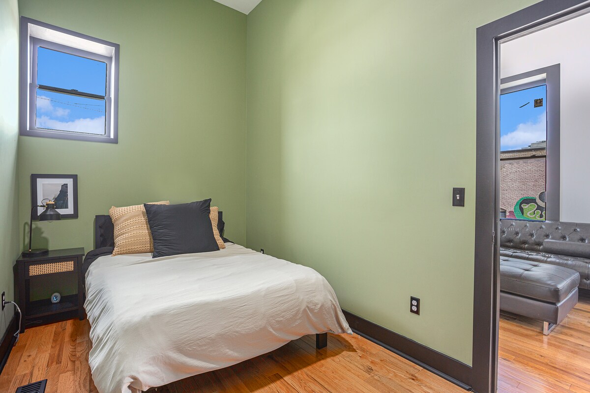 Chumba cha kulala 3 - Chumba cha kijani