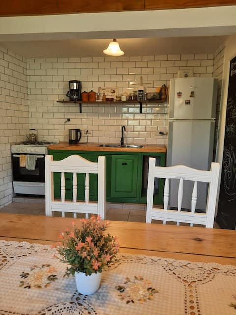 Warm cabin (up to 10 Pax) in Villa Pehuenia.