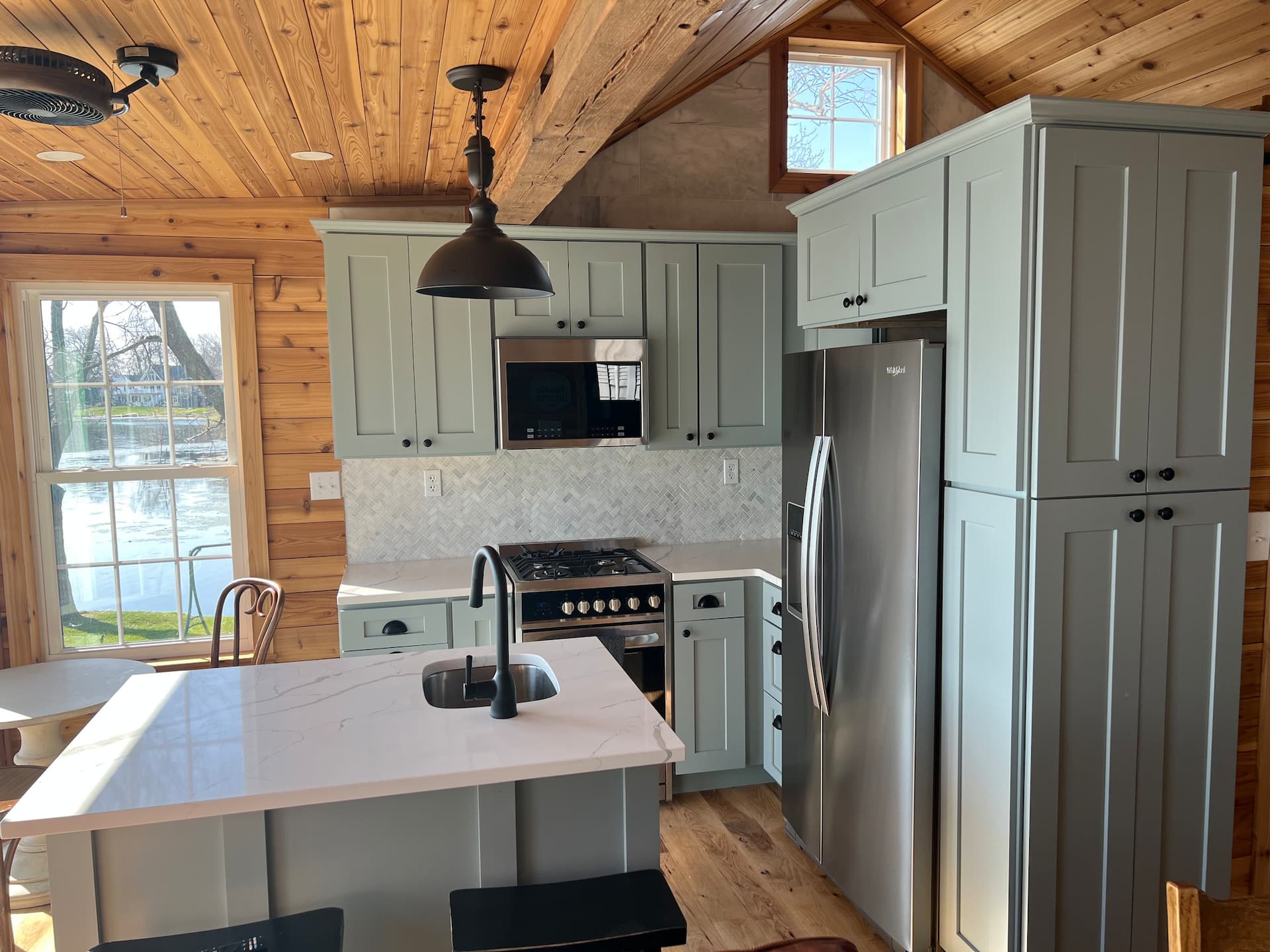 Maison au bord du lac sur le lac Webster — photo 2
