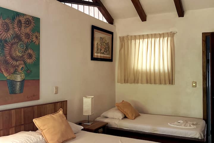 Habitación 8
Vistas a la selva