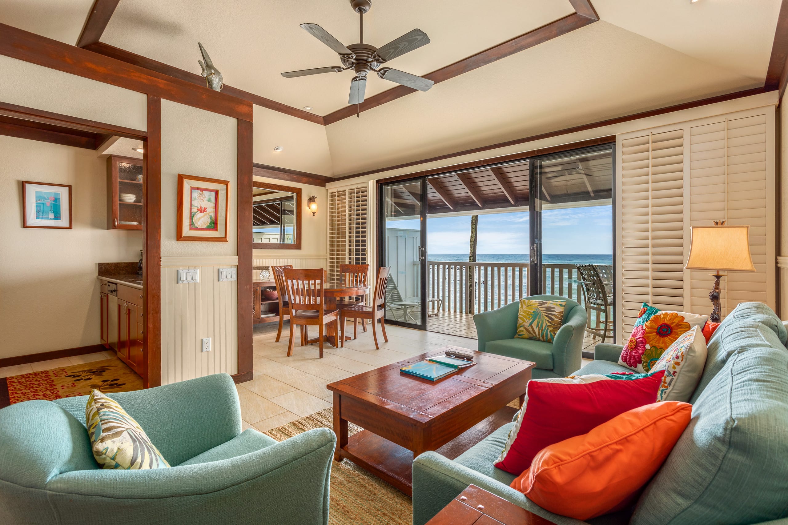 Kiahuna Plantation Resort #195 Oceanfront 1BD/1BA - Image 2