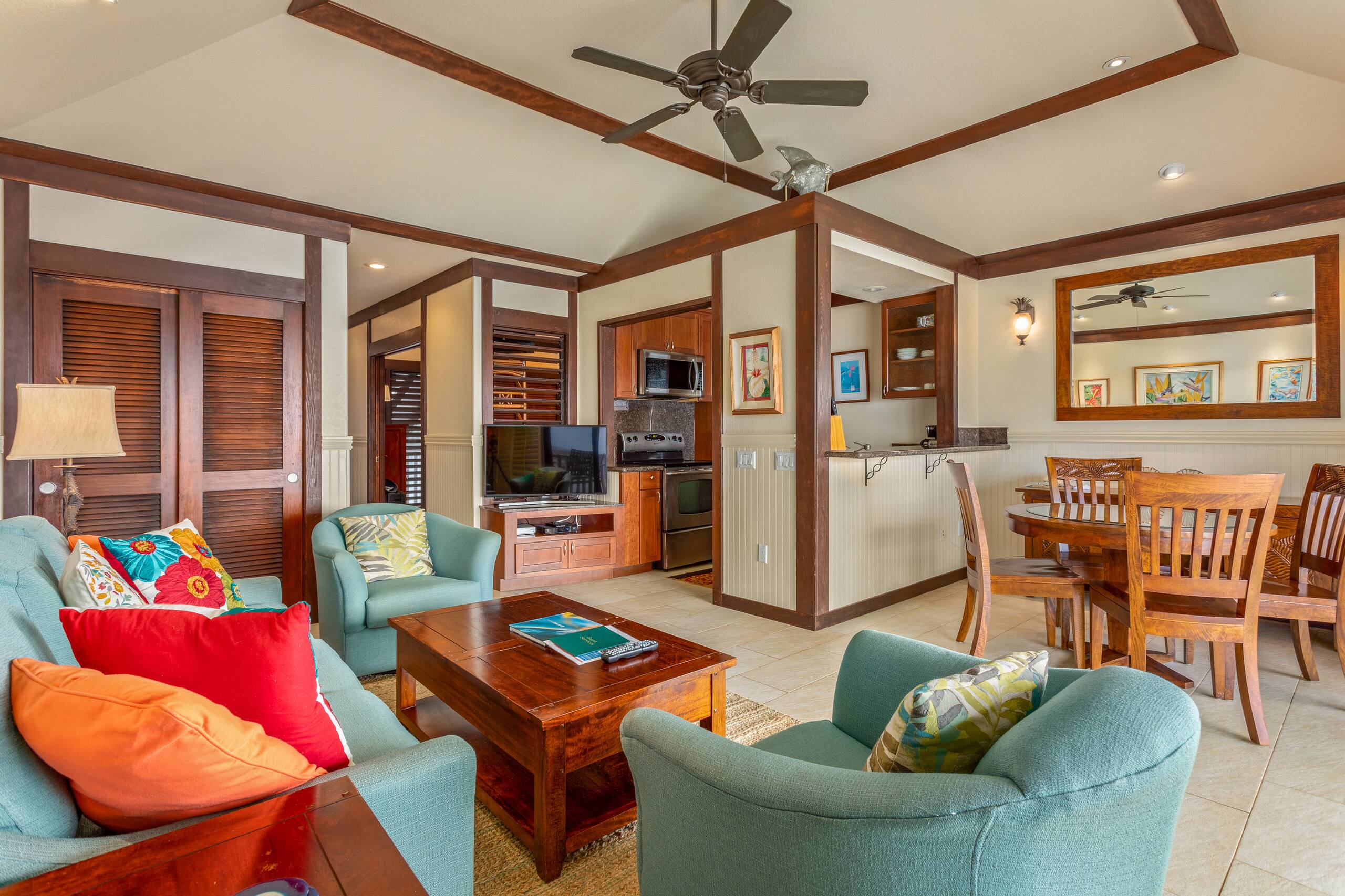 Kiahuna Plantation Resort #195 Oceanfront 1BD/1BA - Image 3