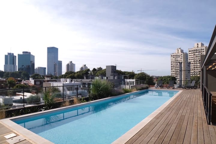 Divino Apartamento A Pasos Del Mar Y Wtc - Montevideo