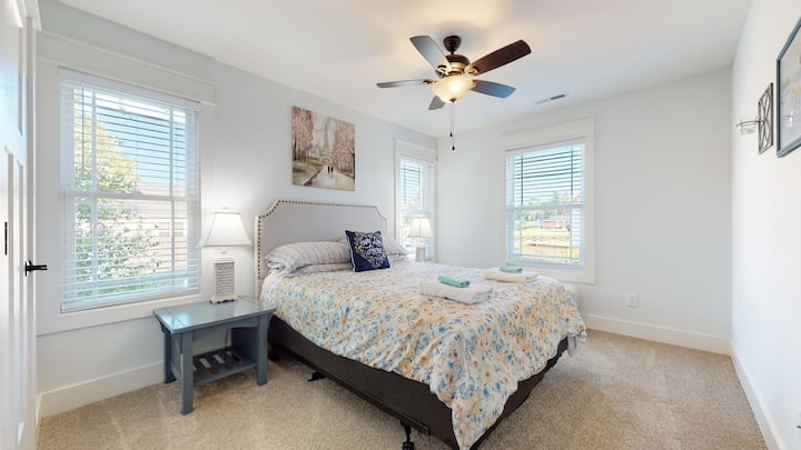 Dormitorio de invitados en el segundo nivel