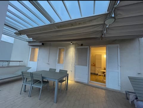 Vacation home in Policoro with terrace and swimming pool