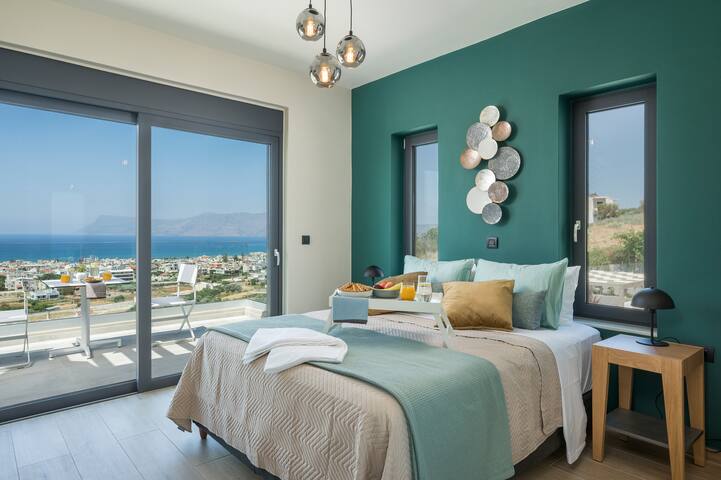 Villa Thea, sea view, pool, close to beach, BBQ gallery image 4