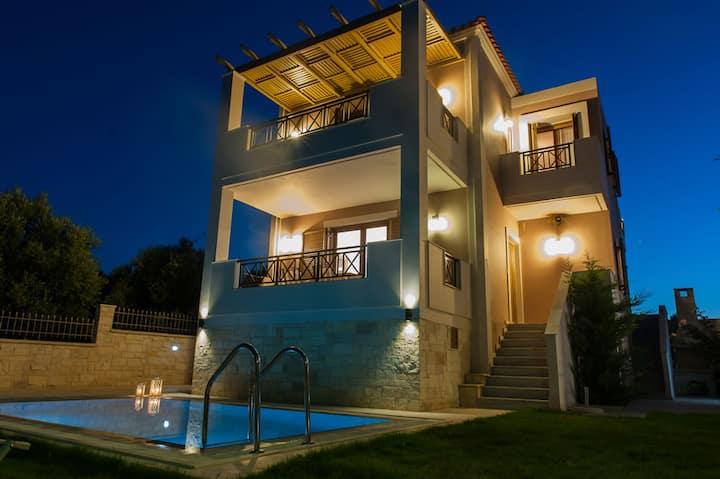 Bh313 - R - Villa Rethymno - Kreta