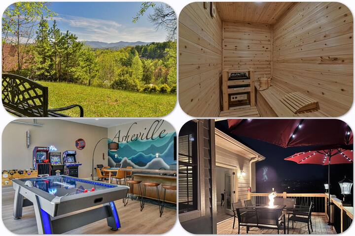 Asheville luxury estate-Hottub, GameRoom & Sauna gallery image 3