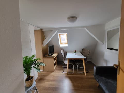 Erfolgreiche Airbnb-Immobilie: 2-room apartment with a view! in Rathaus