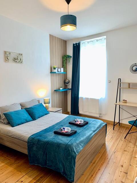 House 3 chs - 600m Metro Marbrerie - Lille Five